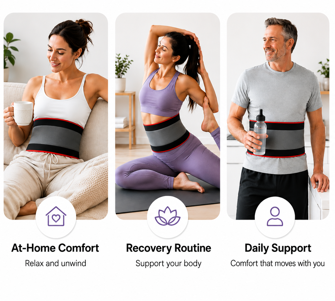 Red Light Therapy Belt for Lower Back | 660nm + 850nm