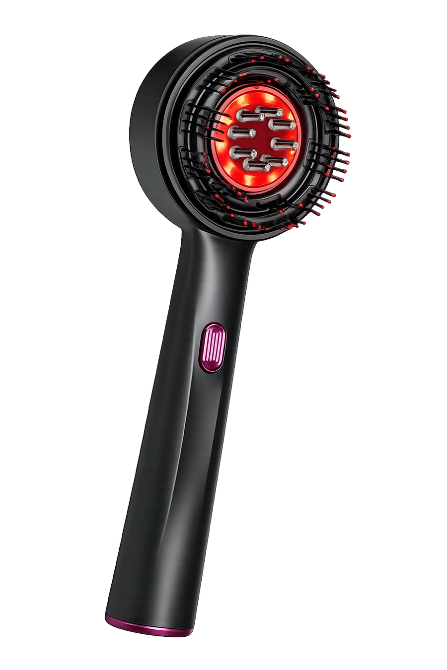 Multi-function red light scalp brush